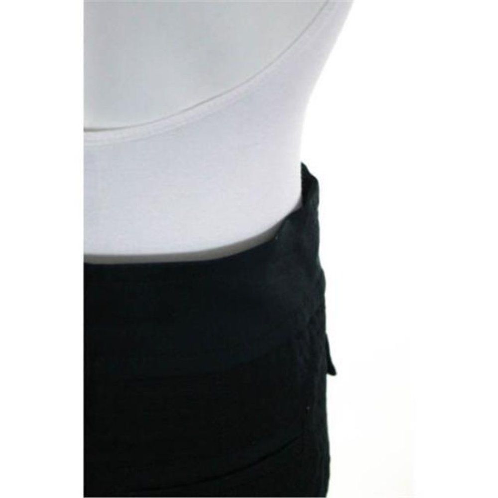 Marc Jacobs Black Cotton Mid Rise 4 Pocket Skirt Size 2 - Picture 8 of 9